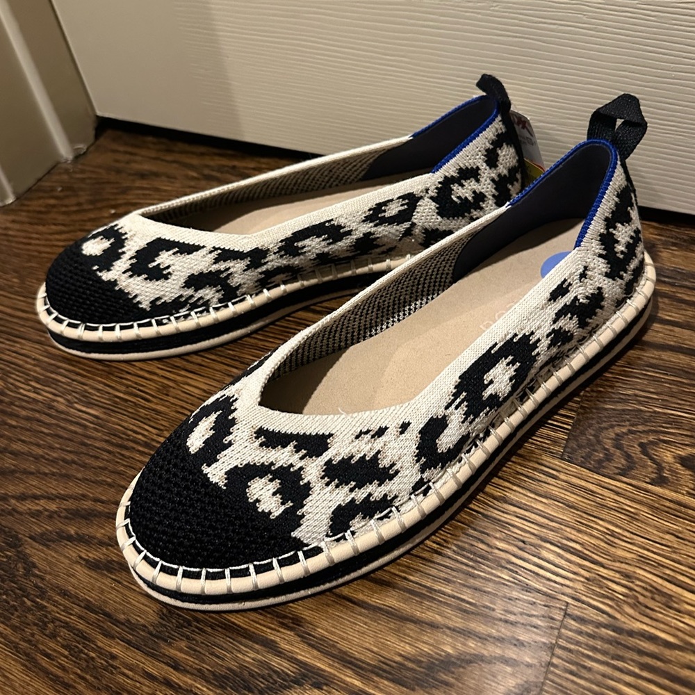 Rothys Flat Espadrille in Sandy Cat